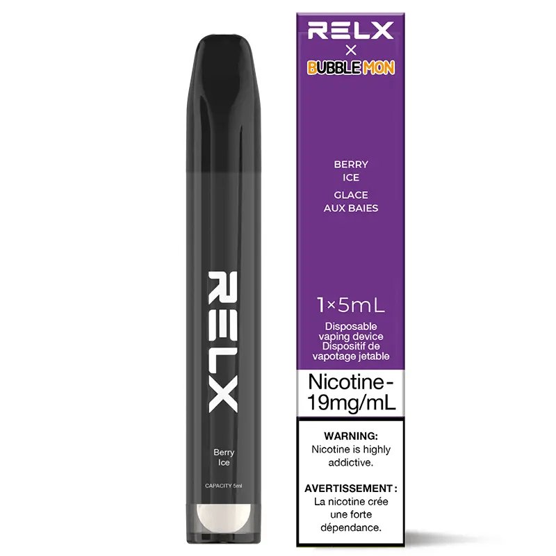 RELX Bubblemon Disposable Vape 5mL Berry Ice 1600 Puffs