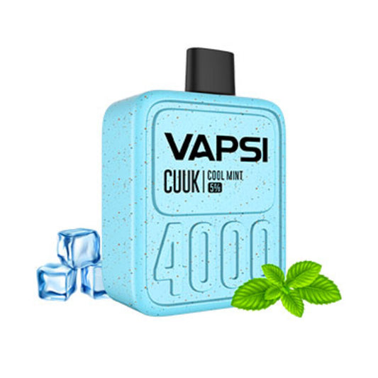 Vapsi Cuuk Disposable Vape 10mL Multiple Flavors 4000 Puffs
