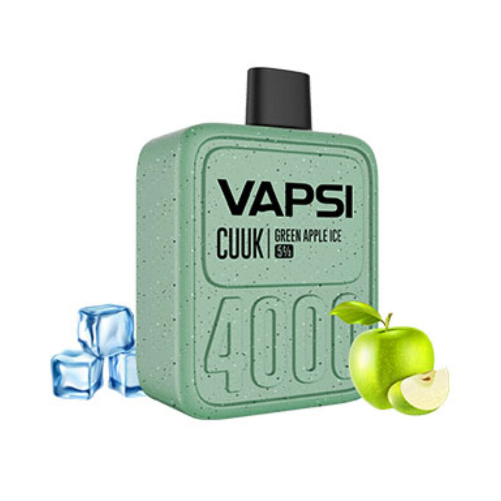Vapsi Cuuk Disposable Vape 10mL Multiple Flavors 4000 Puffs