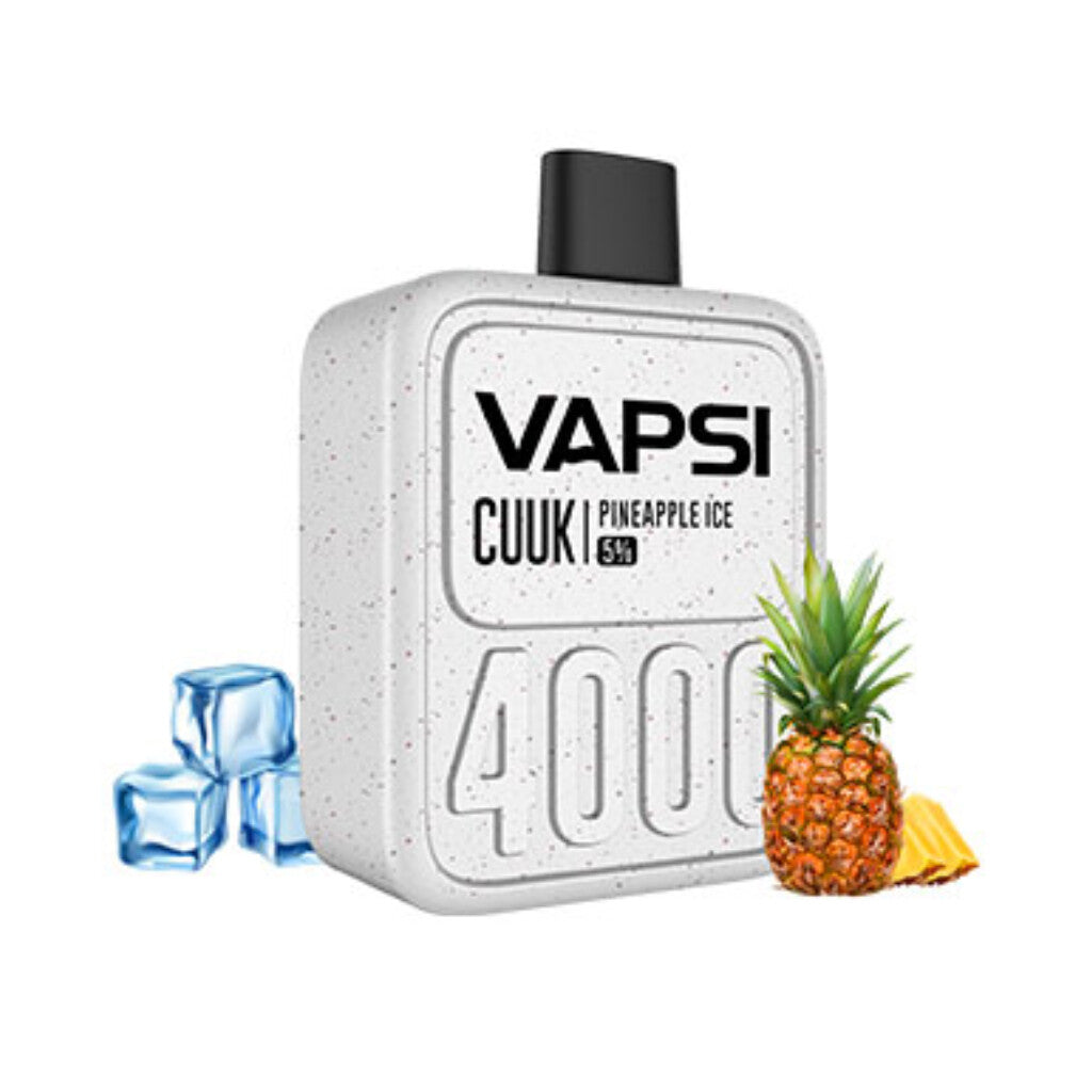 Vapsi Cuuk Disposable Vape 10mL Multiple Flavors 4000 Puffs
