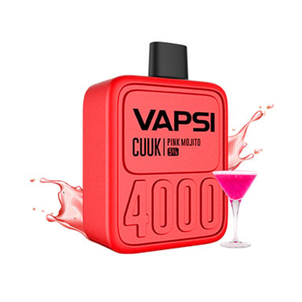 Vapsi Cuuk Disposable Vape 10mL Multiple Flavors 4000 Puffs