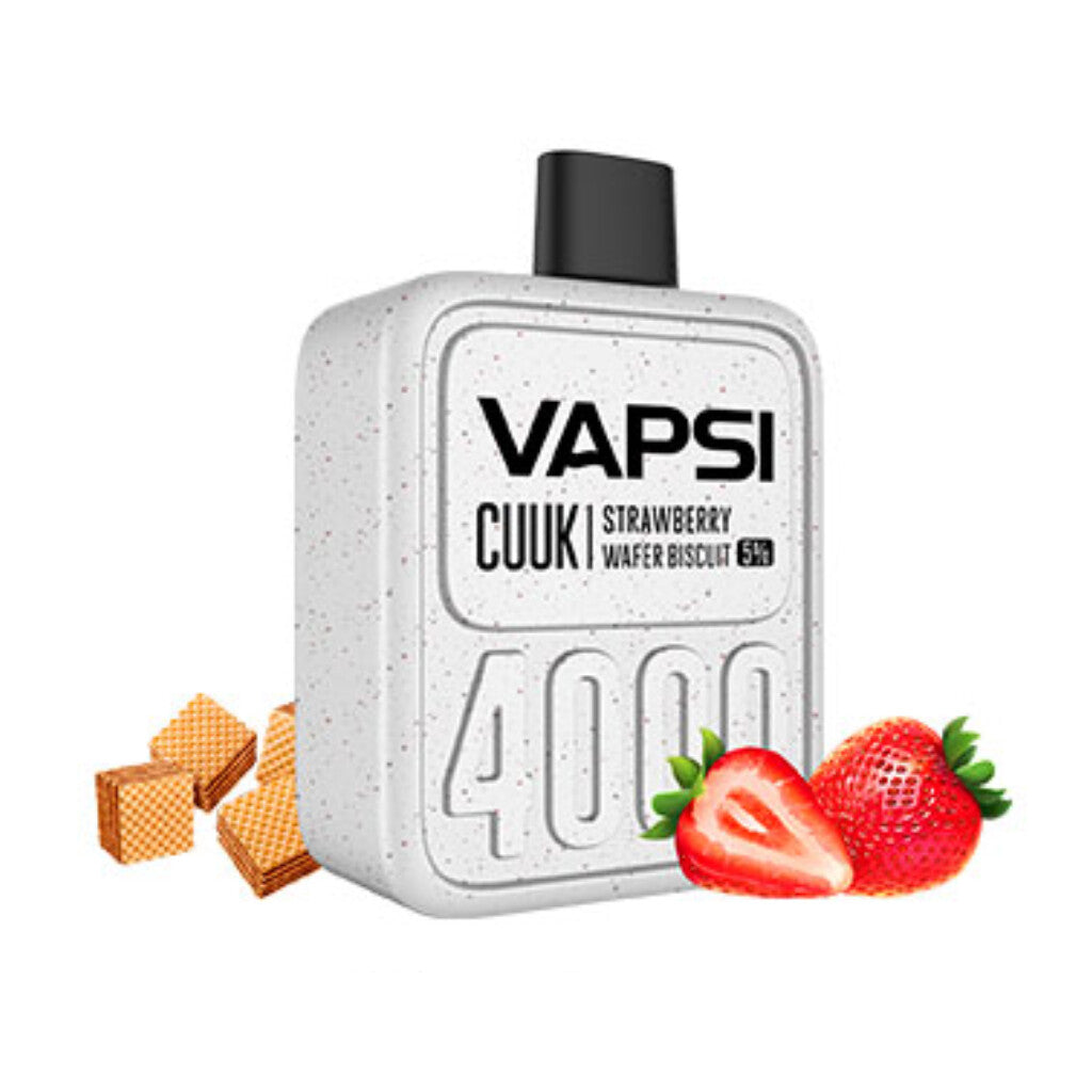 Vapsi Cuuk Disposable Vape 10mL Multiple Flavors 4000 Puffs