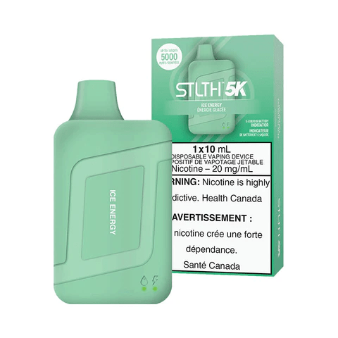 STLTH 5K Disposable Vape 10mL Ice Mint 5000 Puffs