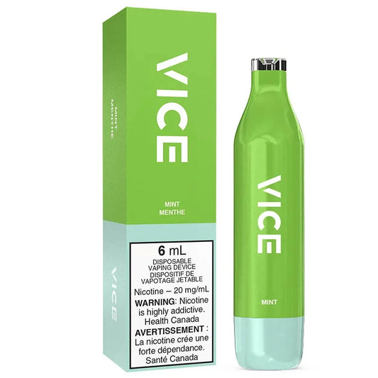 Vice Disposable Vape 6mL Mint 2500 Puffs