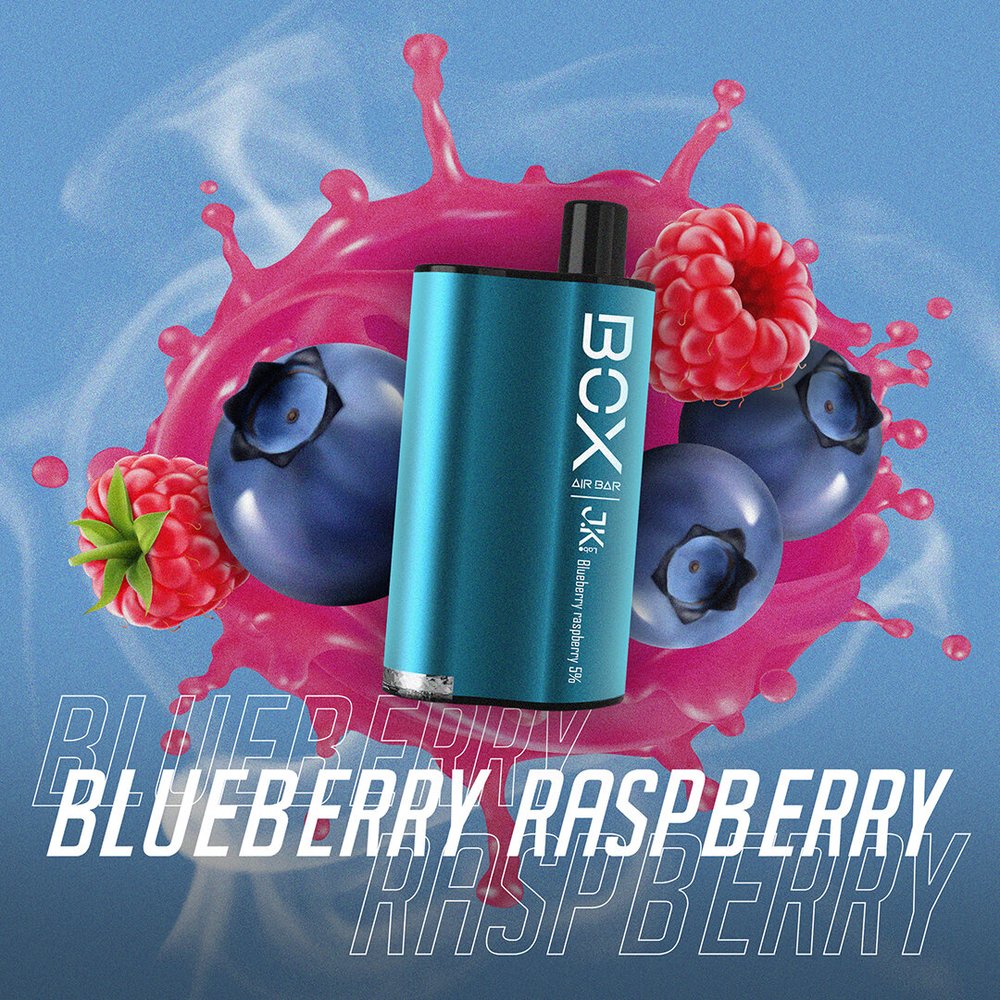 Air Bar Box Disposable Vape 14mL in Blueberry Raspberry 5000 Puffs ...